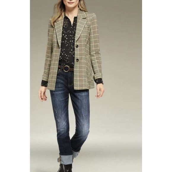 Cabi Women's Business Classic Pastime Plaid Blazer Jacket #3548 Size 6 - Picture 2 of 8